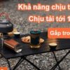 Bàn gấp gọn camping cacbon (1)